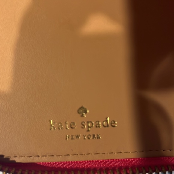 KATE SPADE GREY STREET TIERA PEBBLED LEATHER DOUBLE ZIPPERED - Picture 7 of 9